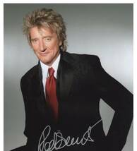 2010年　Rod Stewart ロッド・スチュワート サイン フォト_画像2