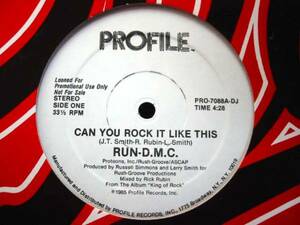 □試聴□Run-D.M.C. - Can You Rock It Like This/US Promo□