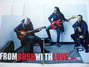 ラッシュ RUSH 40th anniversary tour 切り抜き