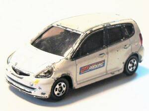 ケ1★トミカミニカー2002ホンダ フィット シティパーキング白100