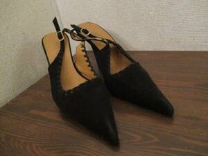 VICKY black pumps (USED)30616