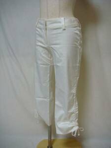 P64 new goods!REBONDIR!gya The - entering black pto pants white W61 made in Japan prompt decision 