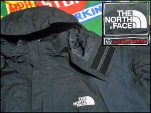 《人気の高いSummit Seriesの1着》The North Faceノースフェイスサミットシリーズマウンテンパーカアウトドアジャケット黒色ブラック105M位