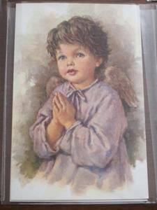 Art hand Auction Picture★275 Christian Painting Christmas Card, antique, collection, printed matter, others