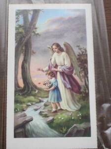 Art hand Auction Mie★085 Рождественская открытка с христианской живописью, античный, коллекция, печатный материал, другие