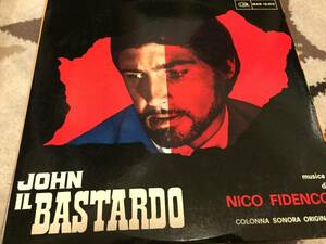 LP！John Il Bastardo （ニコ・フィデンコ/イタリア盤）