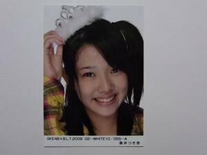 SKE48×BLT 高井つき奈 生写真●2009 02 WHITE A★