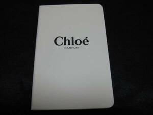 * unused *Chloe/ Chloe * leather style notebook *