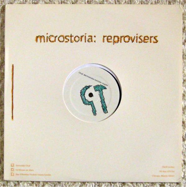 中古レコード 12インチ ミクロストリア Microstoria Reprovisers Stereolab Oval Remix