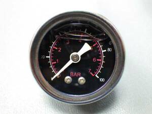  pressure gauge 100Psi( approximately 7 kilo ) oil pressure gauge .IGDPFL-B