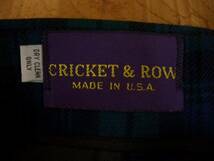 ★CRICKET&ROW　★MADE IN USA