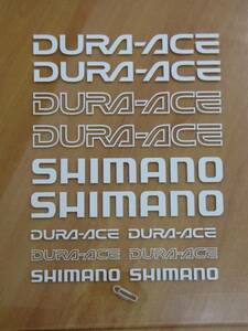 送料無料 DURA ACE SHIMANO ステッカー シール 12枚セット