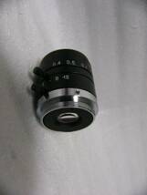 ★中古★ 日本製 Cマウント レンズ 16mm F1.4 2/3 M25.5_画像3
