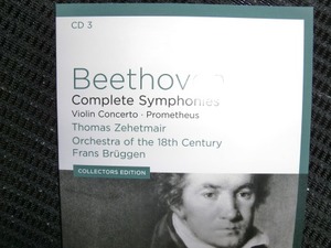 ベートーヴェン：交響曲第3番英雄，8番　ブリュッヘン