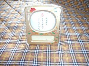  unused!maneki love lacquer ware middle gold photograph inserting music box attaching 