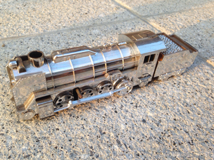 【レア品】《期間限定値下げ》国鉄蒸気機関車 D5101 D51819 シルバーメッキ コレクション