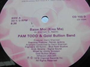 pam todd & gold bullion band/baise moi/５点以上送料無料/