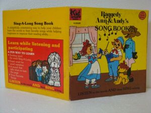 7*RAGGEDY ANN & ANDY'S SONG BOOK(lagati* Anne / книга с картинками )