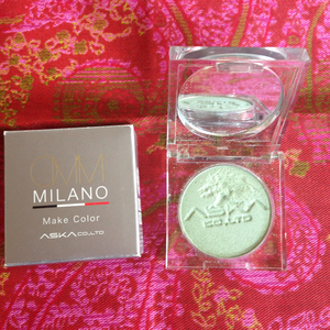 [ sale end goods ] Aska OMM milano make-up color olive little amount used