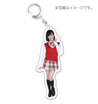 山本彩 2018劇場壁掛け風アクリルキーホルダー