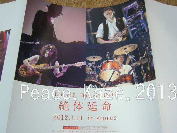 RADWIMPS 絶対延命　ポスター 2025年最新】Yahoo!オークション -ラッドウィンプス ポスターの