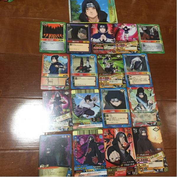 NARUTOブロマイドカード【サスケ奪還編セット】 ナルト ブロマイド カード うちは サスケ ナルト グッズ NARUTO