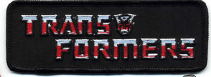  Transformer Logo embroidery badge 