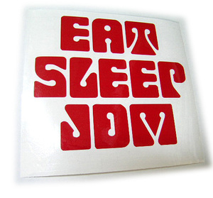 EAT SLEEP JDM ステッカー ホットロッド usdm アメ車 ヘラフラ1 北米 カスタム 走り屋 レクサス インフィニティ アキュラ