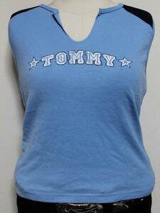 トミージーンズ TOMMY JEANS レディースノースリーブTシャツ Mサイズ 新品