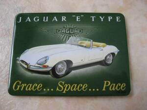  Jaguar E type * Britain made metal magnet * new goods *JAGUAR XKE