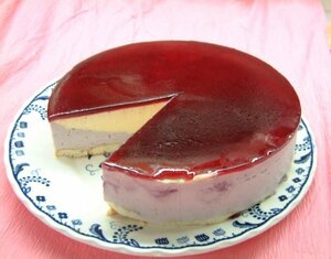 【即決】2層のムース～ブルーベリーアイスケーキ