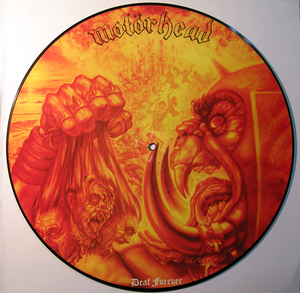 MOTORHEAD Deaf・・ + 2　12”　蘭限定PIC DISK 　オランダ盤