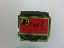 コカコーラ１９３８ピンバッチアンティーク新品ヴィンテージ_画像1