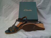 Clarks クラークス サンダル Luster Weave 85365_画像2