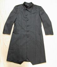 ■美品:上品な黒系ペイズリー柄コート 日本製フリーサイズ　　ＤｍＭ83_画像1