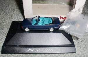 herpa1/87BMW325i cabriolet blue metallic Herpa 