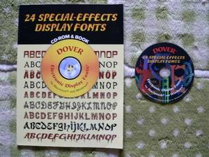 .. 24 SPECIAL-EFFECTS DISPLAY FONTS CD-ROM & BOOK