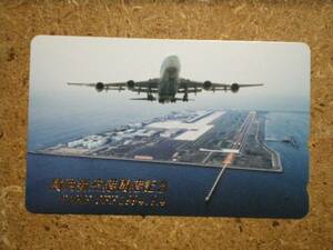hi/BJ6・航空 関西国際空港 貼テレカ