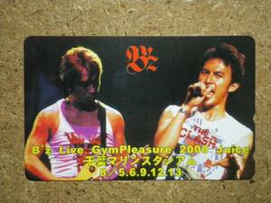 bz・B'z LIVE GYM 2000 千葉マリンスタジアム テレカ b