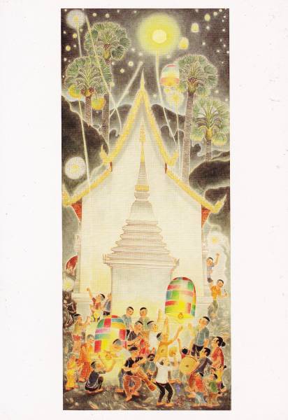 ☆新品☆2つ折りメッセージカード&封筒◆Yi Peng◆