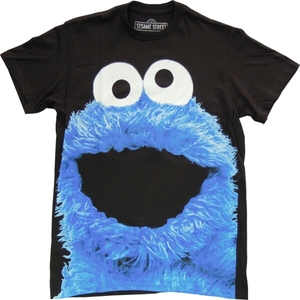 正規品Δ送料無料 SESAME STREET セサミ Big Cookie Tシャツ(S)