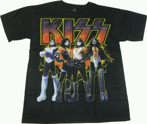 正規品Δ送料無料 Kiss love gun Tシャツ(L)