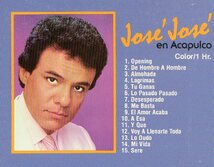 輸入版ビデオ／ホセ・ホセ／イン・アカプルコ／jose jose／s_画像2