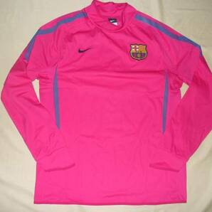 値下交渉 10-11 バルセロナ シェルトップ 選手仕様 NIKE 検)2010 2012 メッシ イニエスタ FCB BARCA SHELL TOP L/S MESSI XAVI INIESTA Y2K