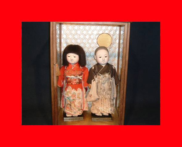 :Immediate decision [doll museum] Ichimatsu doll male and female X66 Japanese doll, Hina doll, Clothing, doll, character doll, Japanese doll, others