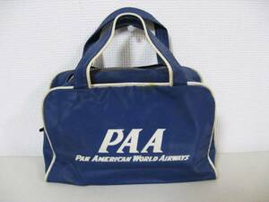 1950 period used bread nam bag (PanAm) blue (PAA) Mini size #195