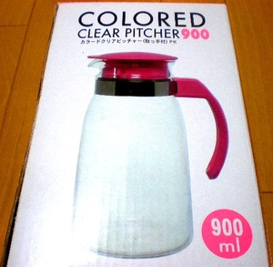 ★新品★カラードクリアピッチャー　/COLORED CLEAR PITCHER