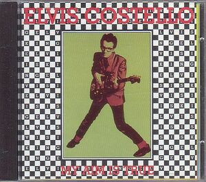 エルヴィス・コステロ CD／MY AIM IS TRUE +9 1977年 1作目 70年代 UK盤