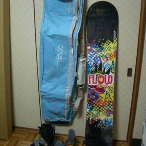 送料込 新品未使用 FLOW フロー 4点セット 142cm 24cm Sサイズ 送料無料