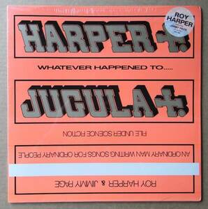 ROY HARPER / JIMMY PAGE「JUGULA」米ORIG [PVC] シュリンク美品
